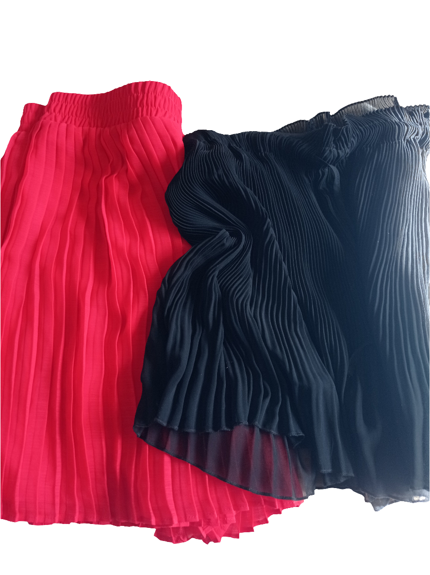 Gonna pantaloncino plissettato 79