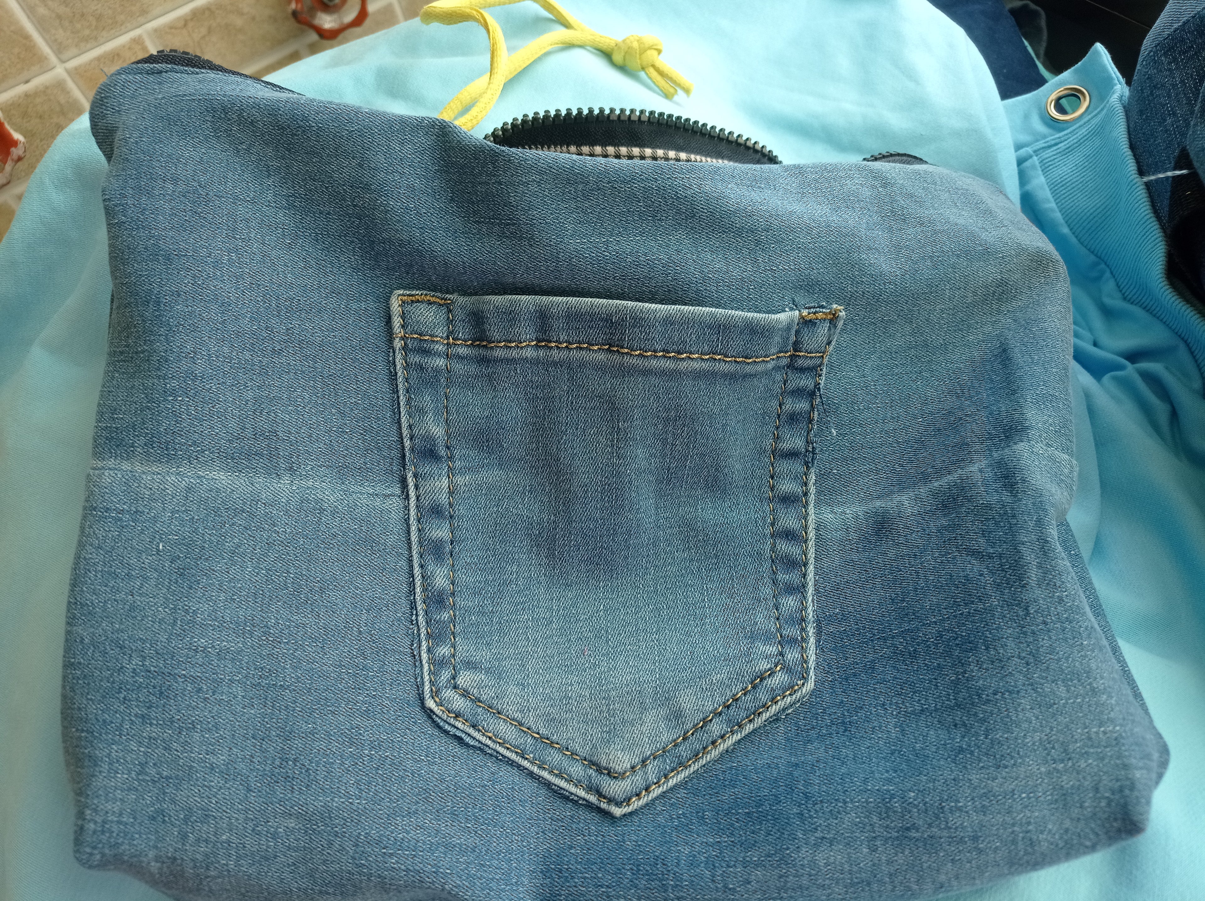 Pochette in jeans46