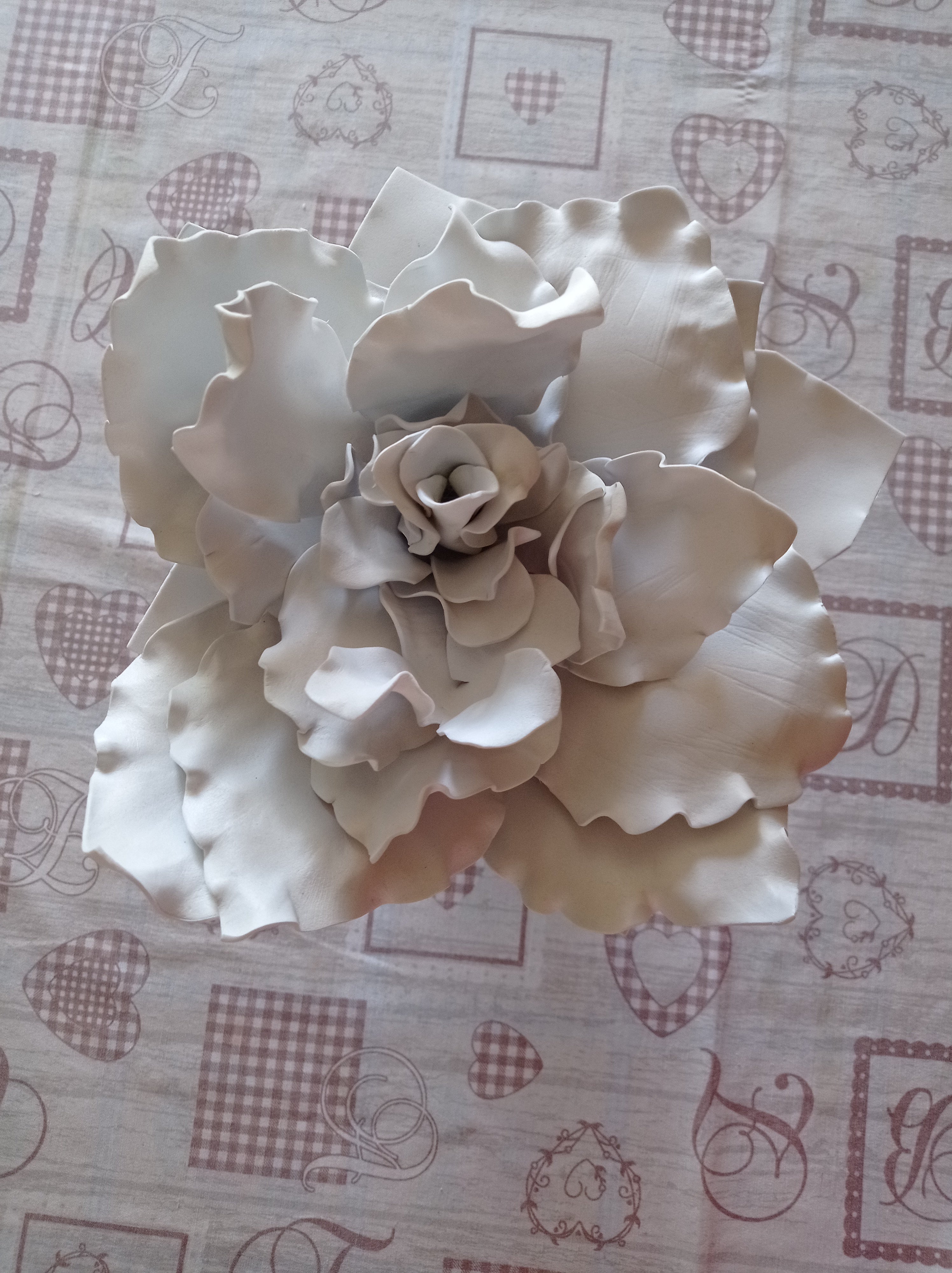 Fiore  lavabile le realizzabile in qualsiasi colore e dimensione